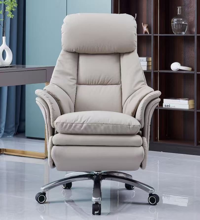 Executive Recliner Chair - Beige